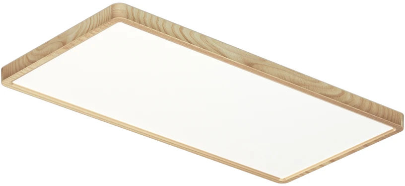 36W LED lubinis šviestuvas OLBIS, medžio/baltos sp., 2800/4000/6000K, IP44