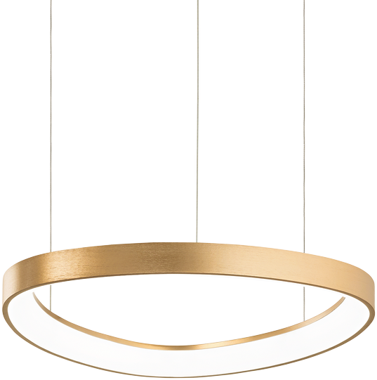 36W LED pakabinamas šviestuvas GEMINI, žalvario sp., 2700K, 341545