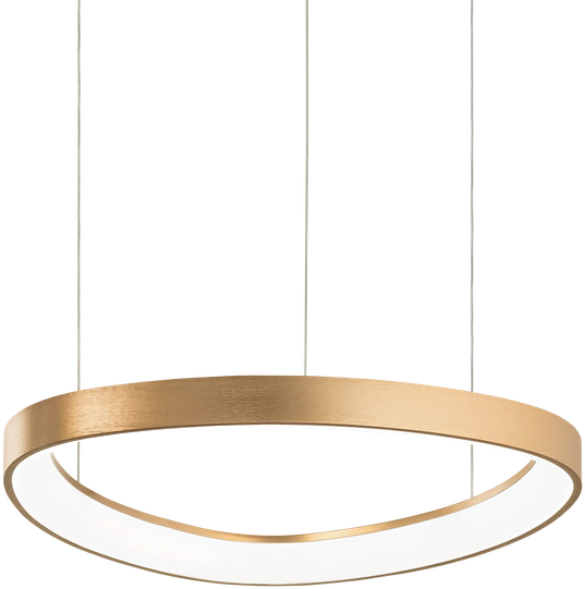 36W LED pakabinamas šviestuvas GEMINI, žalvario sp., 4000K, 372143