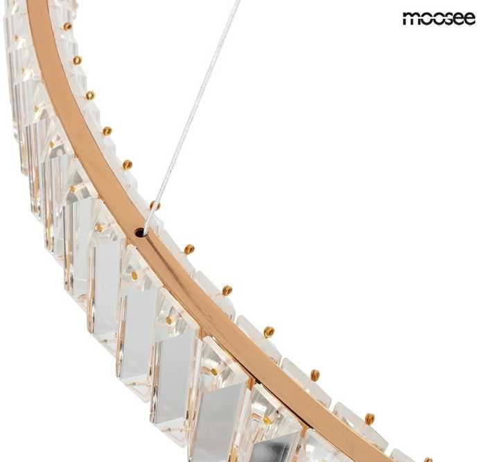 36W LED pakabinamas šviestuvas LIBERTY 60, aukso sp., 3000K