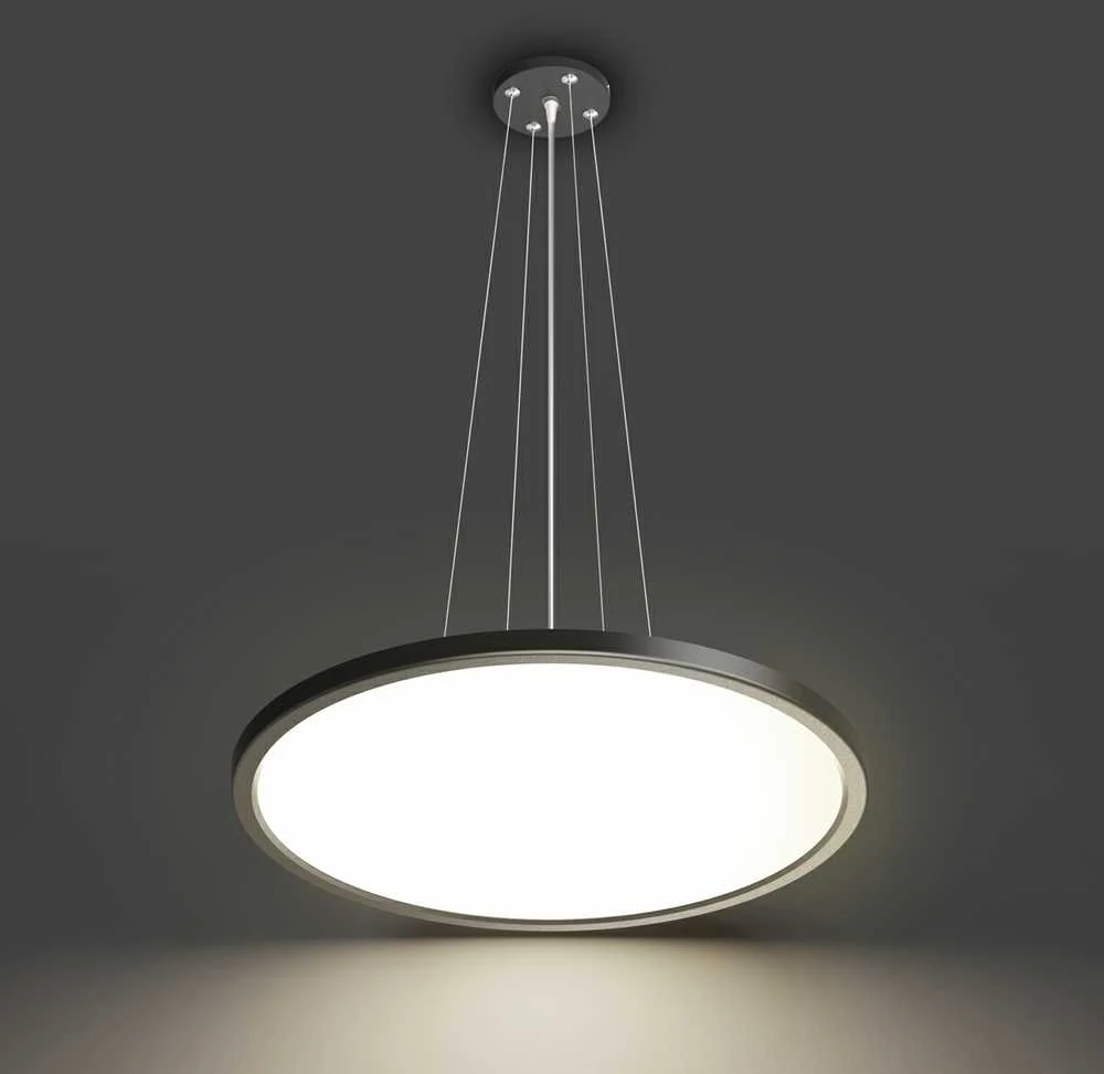 36W LED pakabinamas šviestuvas MANITO, juodas, 2800/4000/6000K, IP40