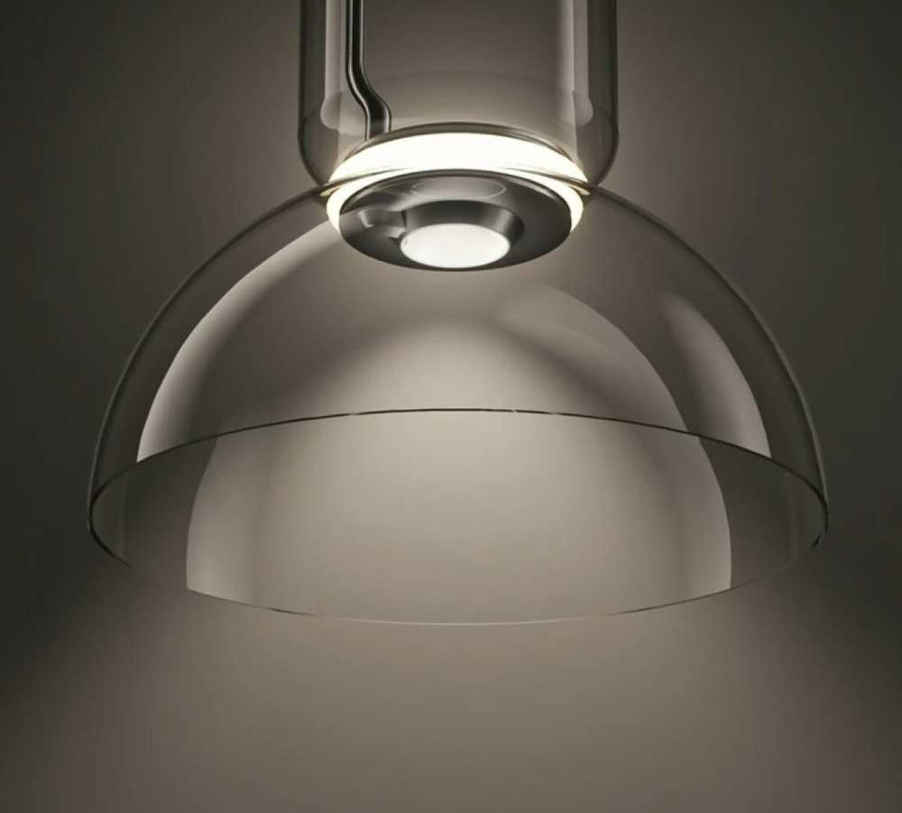 36W LED pakabinamas šviestuvas NOCTAMBULE SUSPENSION, juodu korpusu, 2700K, dimeriuojamas