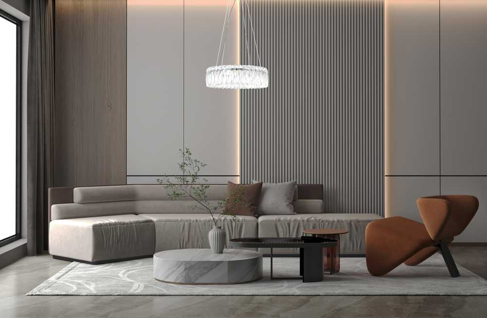 36W LED pakabinamas šviestuvas NOSTA, chromo sp./skaidrus, 3000K