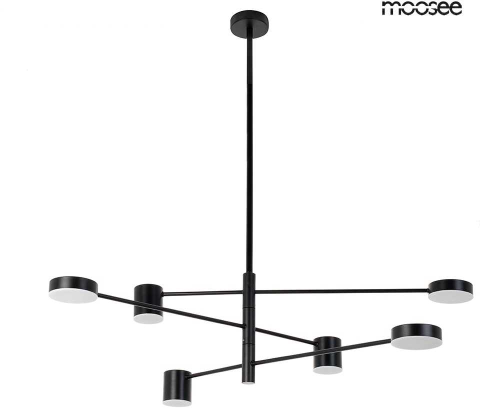 36W LED pakabinamas šviestuvas PIAZETTA, juodas, 3000K