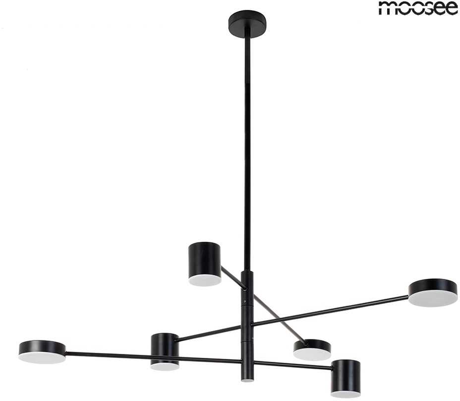 36W LED pakabinamas šviestuvas PIAZETTA, juodas, 3000K