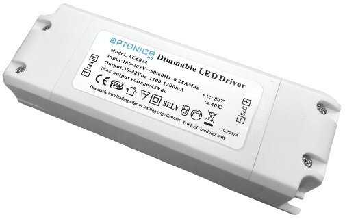 36W LED panelių maitinimo šaltinis, baltas