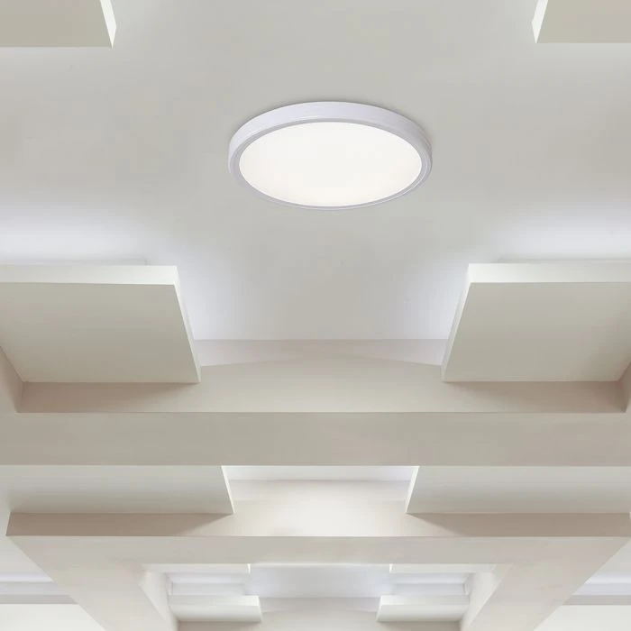 Lubinis šviestuvas 36W LED paviršinis šviestuvas, baltas, 3000/4500/6500K, dimeriuojamas
