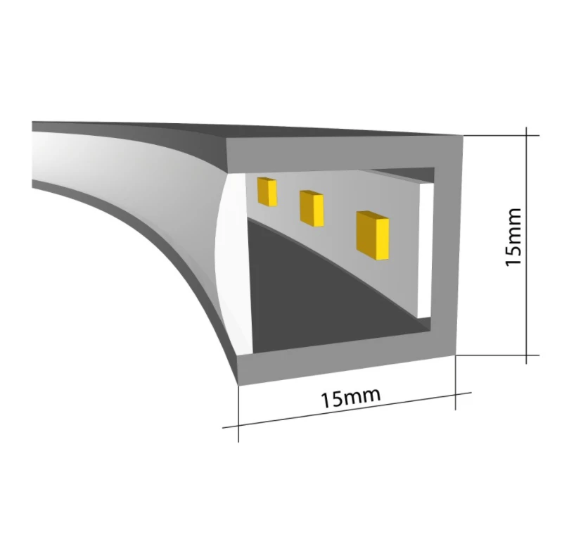 36W pakabinamas šviestuvas ECHO VERTICAL 90cm, šviečiantis į vidų, 4000K, aukso spalvos