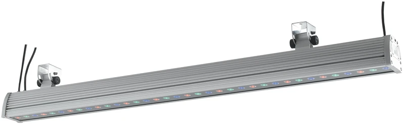 Sieninis šviestuvas 36x2W LED sieninis fasado šviestuvas WALLWASHER, aliuminio sp., RGB, dimeriuojamas, IP65