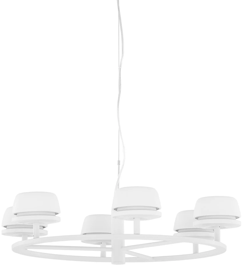 37,2W LED pakabinamas šviestuvas MIRANDA, baltas, 3000K