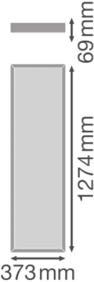Ledvance 38/31/27W LED panelė PL SF, balta, 3000/4000K, 1274x373mm, UGR19