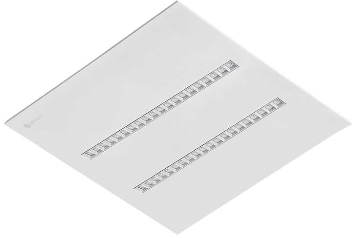38/34/29/24W LED panelė PANEL INDIVILED GEN 2, balta, 3000K, 90°, DALI2, 595x595mm, UGR19