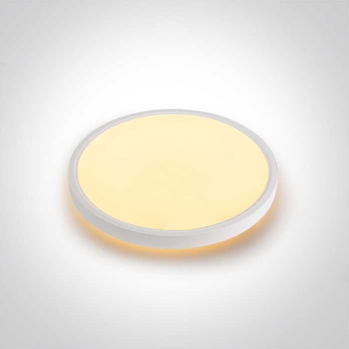 Lubinis šviestuvas 38+4W LED paviršinis šviestuvas, baltos sp., 2700/3200/4000K, 500mm, šviečia į viršų ir į apačią, 62002C/W/V