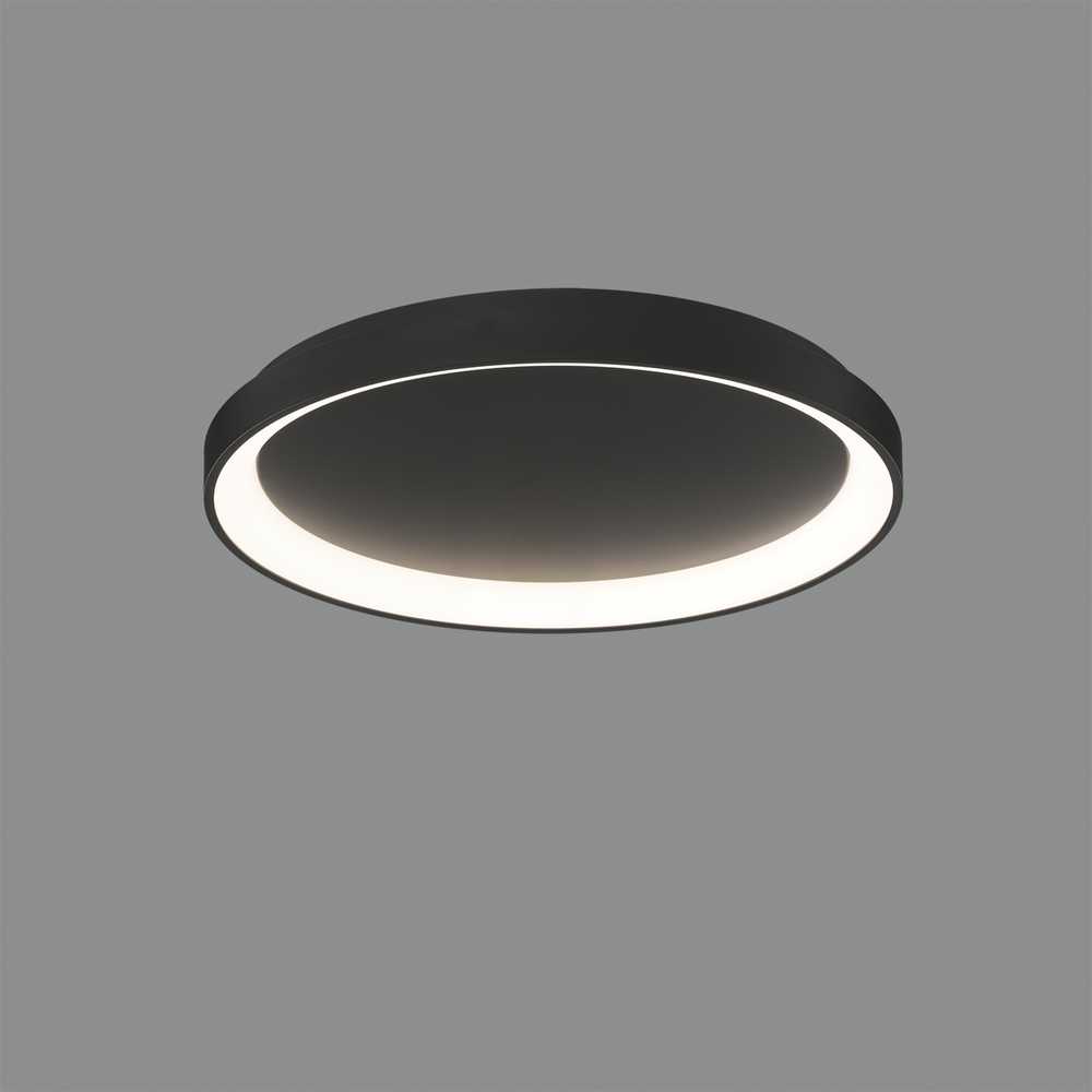 38W LED lubinis šviestuvas GRACE, juodas, 2700/3000/4000K, P3848172N