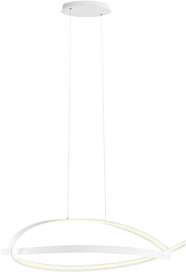 38W LED pakabinamas šviestuvas IMPULS, baltas, 3000K, dimeriuojamas, 01-3615