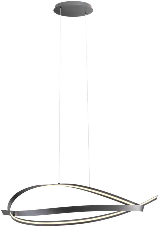 38W LED pakabinamas šviestuvas IMPULS, juodas, 3000K, dimeriuojamas, 01-3617