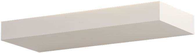 38W LED sieninis šviestuvas BRICK, baltas, 2700/3000/4000K, dimeriuojamas, A3972172BDP