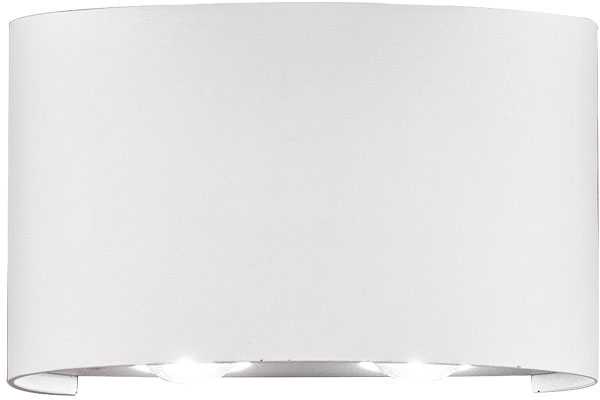 3,8W LED sieninis šviestuvas TWIST, baltas, 3000K, 4211000