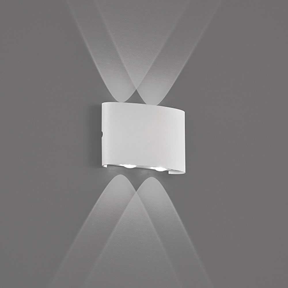 3,8W LED sieninis šviestuvas TWIST, baltas, 3000K, 4211000