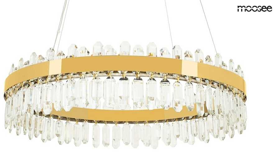 39W LED pakabinamas šviestuvas AMIRA 100, aukso sp., 3000K