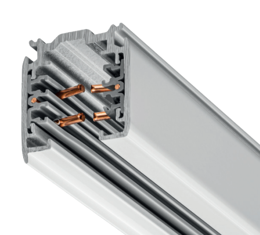 Solar Plus 3m ilgio 4 šerdžių, 3 fazių paviršinio montavimo bėgelis XTSC6300-3, baltas
