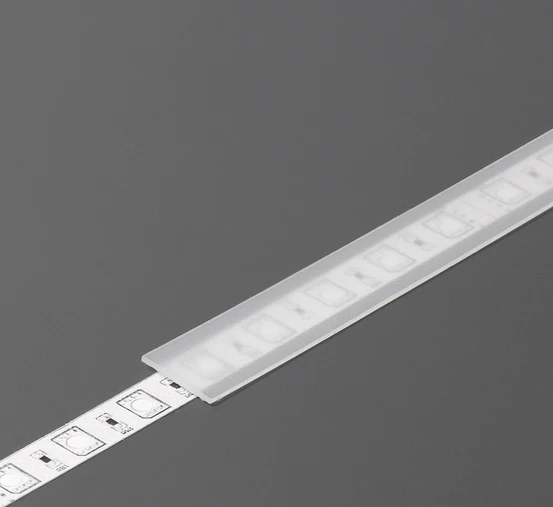 3m LED juostos profilio dangtelis J, matinis