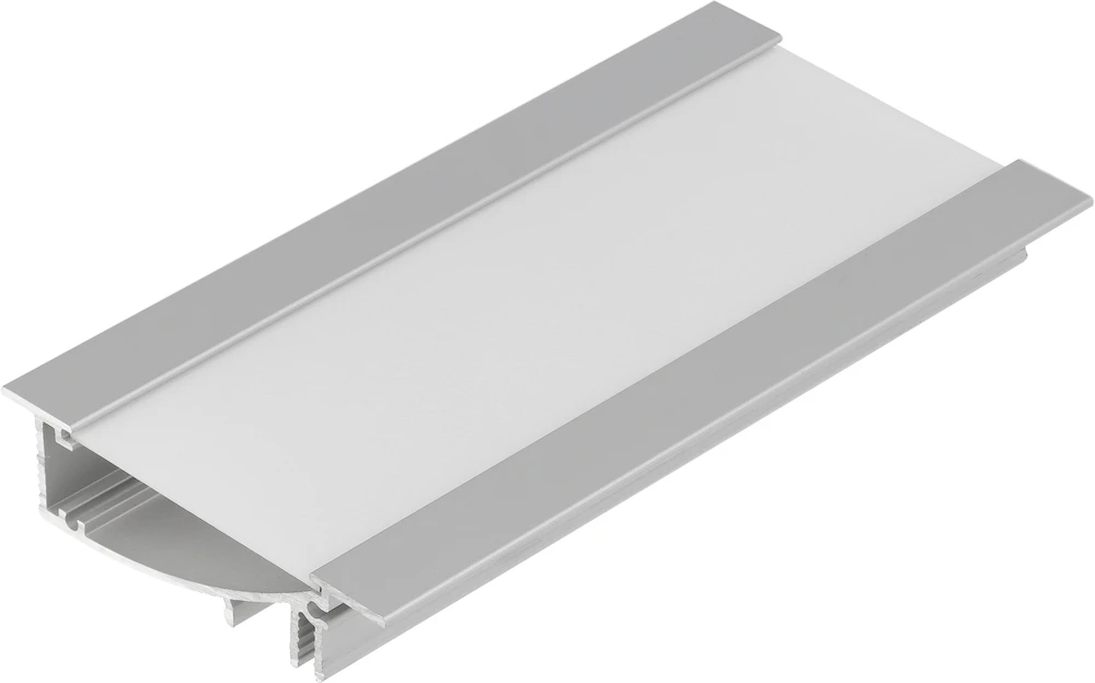 3m LED juostos profilio FLAT8, anoduotas
