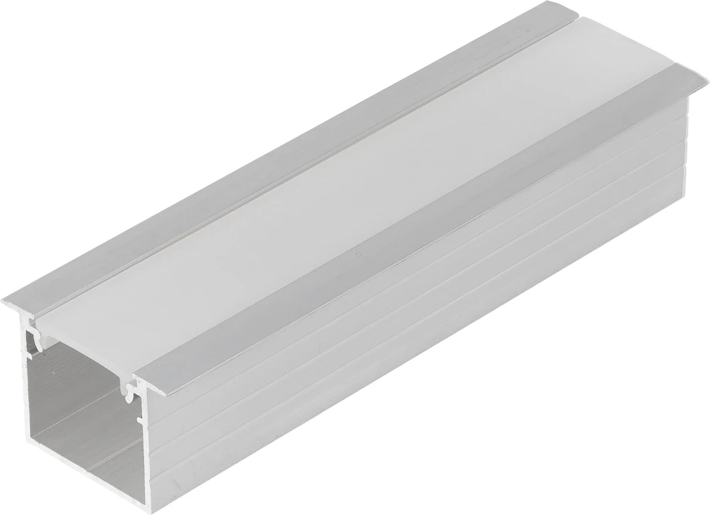 3m LED juostos profilio LINEA-IN20, neanoduotas aliuminis