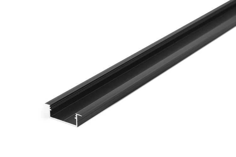 3m LED juostos profilio VARIO30-06, juodai anoduotas