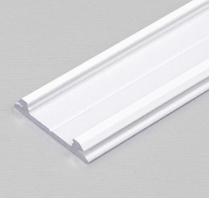 3m LED juostos profilis ARC12 CD/U5, lankstus, baltas
