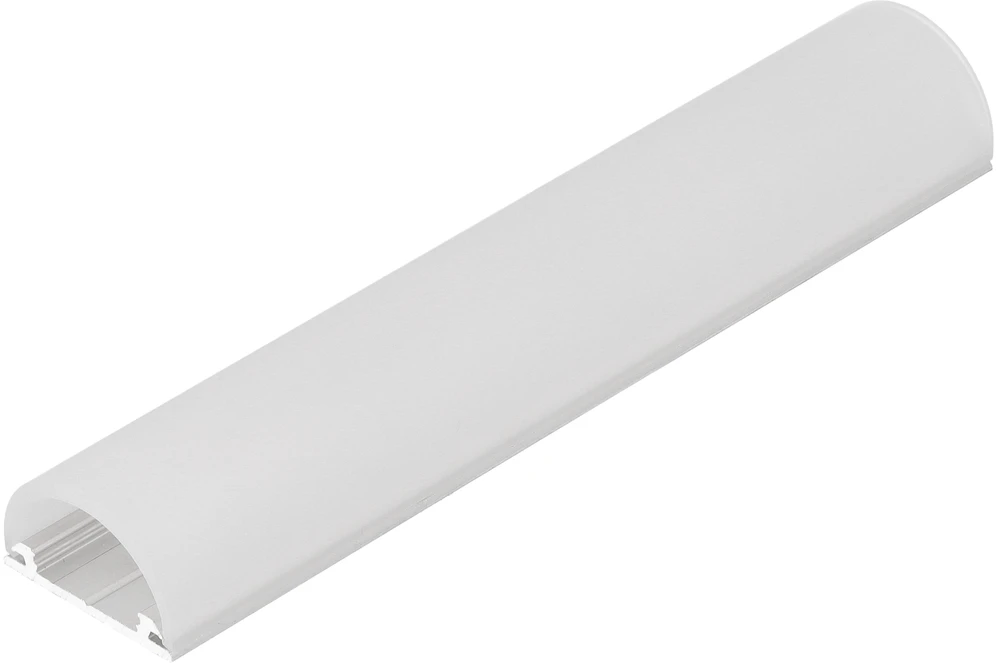 3m LED juostos profilis ARC12 CD/U5, lankstus, neanoduotas aliuminis