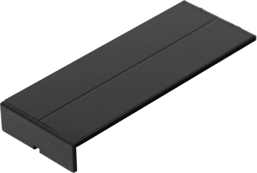 3m LED juostos profilis BACK10 A/UX, juodai dažytas
