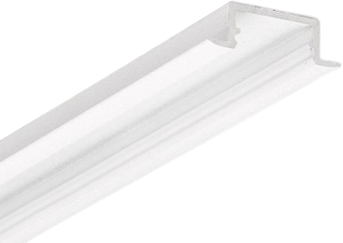 3m LED juostos profilis BEGTIN12 J/S, baltai dažytas