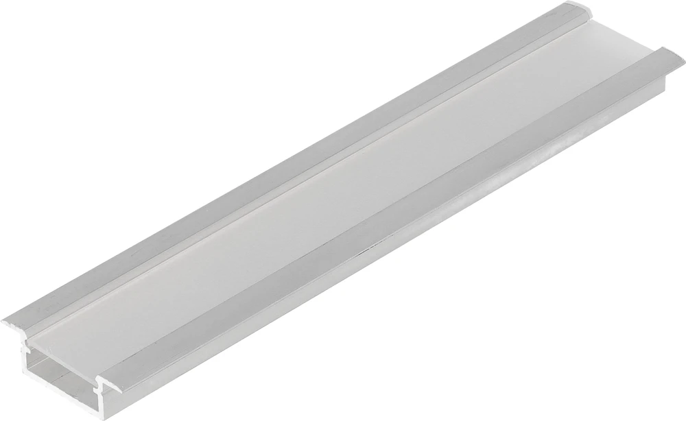3m LED juostos profilis BEGTIN12 J/S, neanoduotas aliuminis