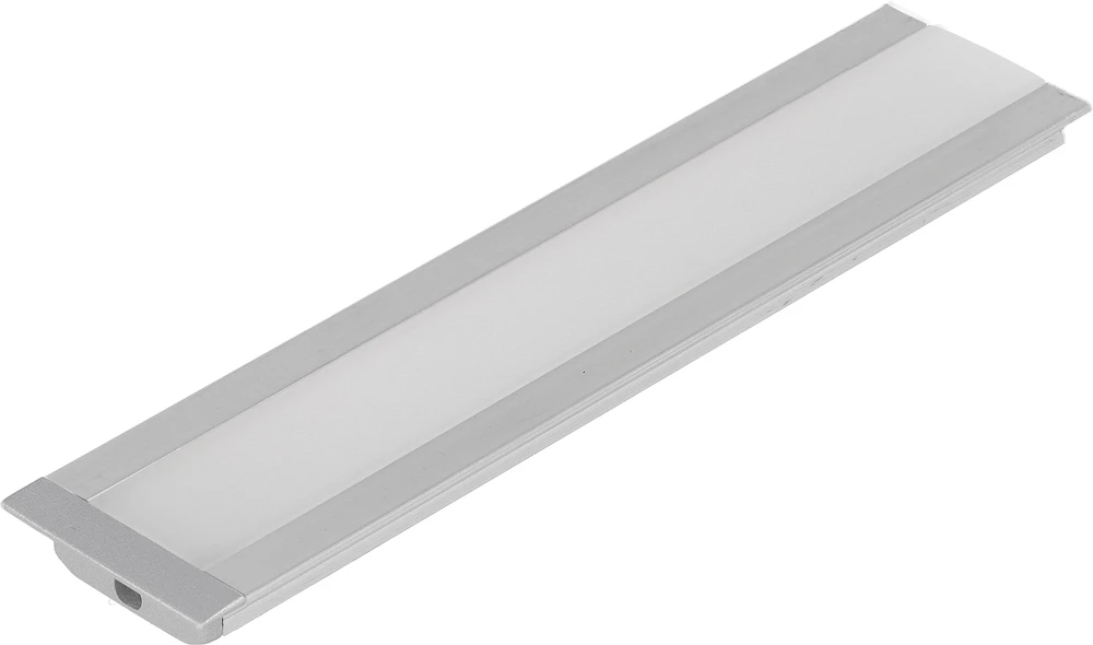 3m LED juostos profilis GROOVE10 BC/UX, neanoduotas aliuminis
