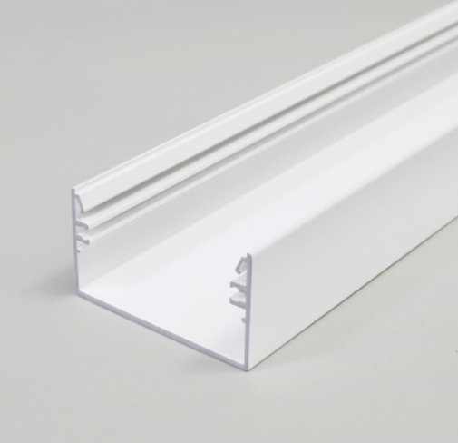 3m LED juostos profilis LOWI, baltas