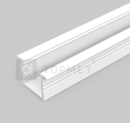 LED juostos profilis SMART-IN16 BC3/U4, baltas, 3m