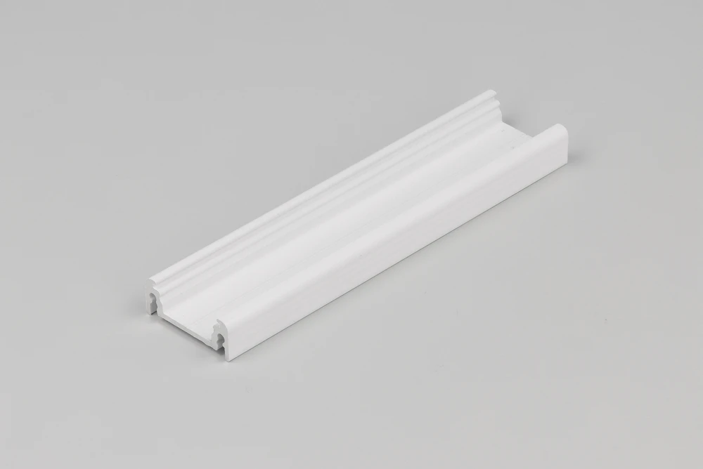 3m LED juostos profilis SURFACE14 EF/TY, baltai dažytas
