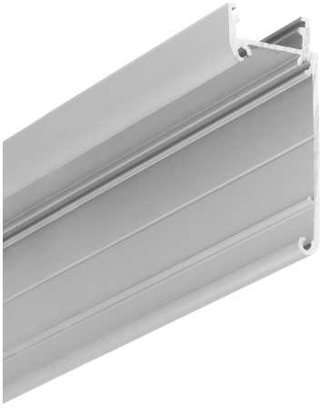 3m LED juostos profilis WALLE12 BCD, anoduotas aliuminis
