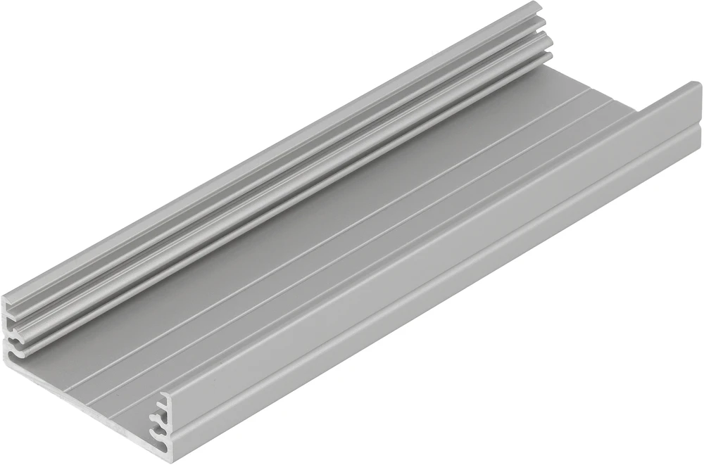 3m LED juostos profilis WIDE24 G/W, anoduotas aliuminis