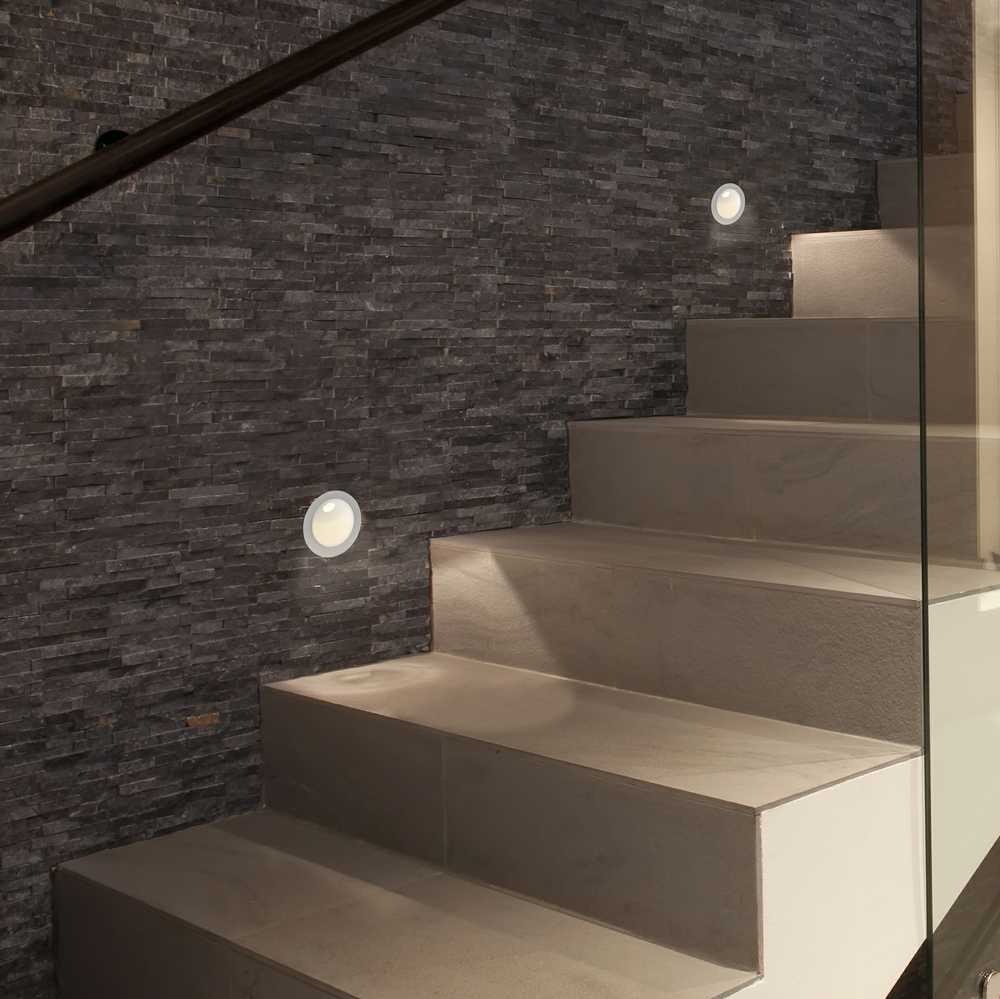 3W įleidžiamas lauko šviestuvas REGAL, baltas, 3000K, E376710B
