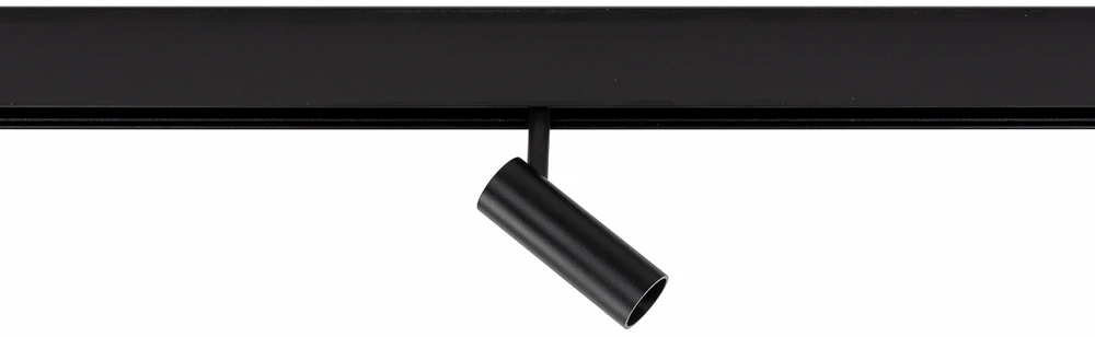 Lubinis šviestuvas 3W LED akcentinis šviestuvas RENO į magnetinę sistemą MAGNETIC, juodas, 3000K