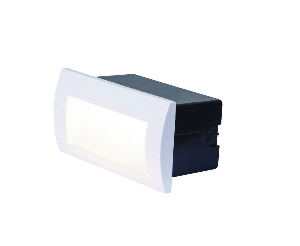 3W LED įleidžiamas lauko šviestuvas, baltas, 3000K, E247-W