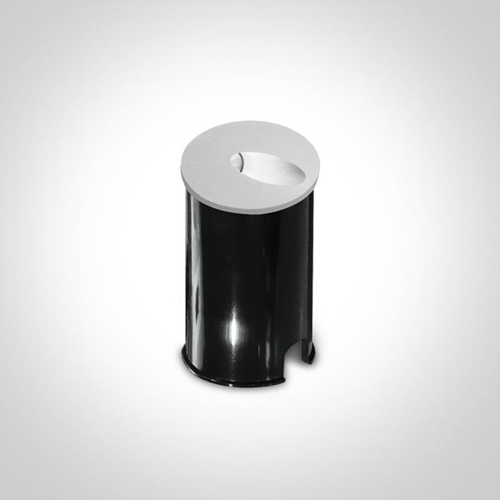 3W LED sieninis šviestuvas, baltas, 3000K, 68030/W/W