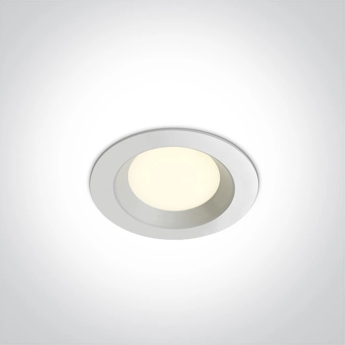 3W LED įleidžiamas šviestuvas, baltas, 3000/4000/5000K, 10103T/W/V