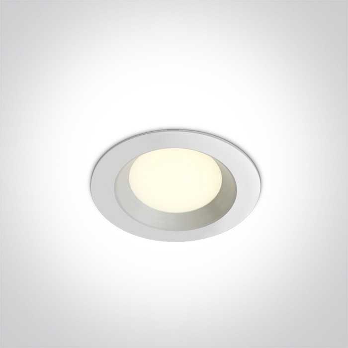 3W LED įleidžiamas šviestuvas, baltas, 3000/4000/5000K, 10103T/W/V