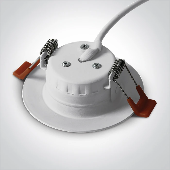 3W LED įleidžiamas šviestuvas, baltas, 3000/4000/5000K, 10103T/W/V