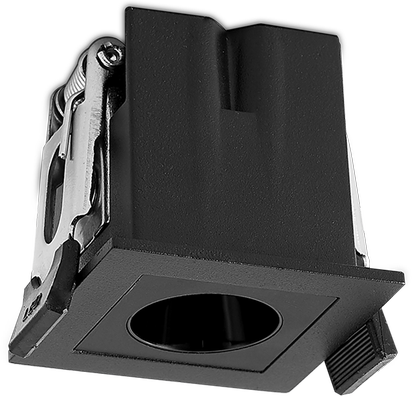 3W LED įleidžiamas šviestuvas INVISIBLE, juodas, 3000K, E3980300N