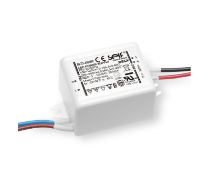 3W LED impulsinis srovės šaltinis SELF, 3-12V, 350mA, IP66