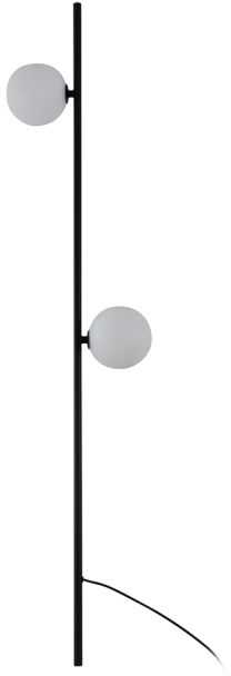 3W LED įsmeigiamas lauko šviestuvas, juodas, 3000K, 2vnt. pakuotėje